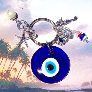 Florida Handmade Beach Keychain